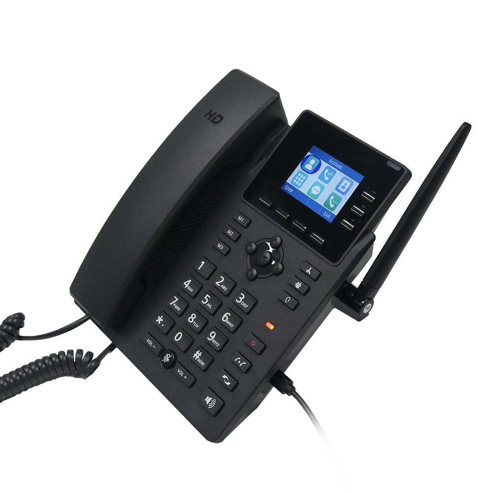 와이파이 무선 전화, 4G 고정된 일반 SIP 네트워크 데스크 전화기