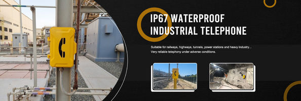 품질 산업용 날씨 방지 전화기 공장