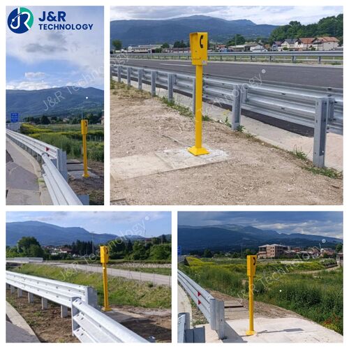 에 대한 최신 회사 뉴스 Bosnian Highway: Emergency Phones with Built-in Batteries Establish a 24/7 Lifeline