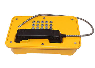 GSM Roadside Emergency Phone Rainproof Wall Mounting Tunnel / Railway Application