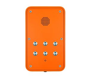 충격 방지 손은 속도 다이얼 단추를 가진 VoIP 산업 전화를 해방합니다