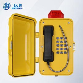 좋은 가격 IP67 기상 방지 전화 상자 / LED 조명으로 철도 터널 비상 전화 온라인으로