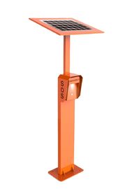 좋은 가격 3G/4G 도로변 비상 SIP 호출 상자 태양 전지판과 함께 IP65 냉불철 온라인으로