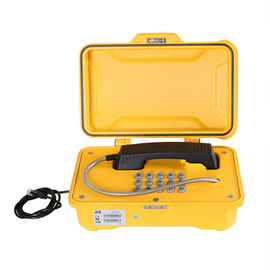75-90db 산업 비바람에 견디는 전화 VoIP