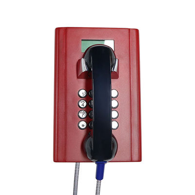 냉 압연 강철 IP65 GSM SIP VoIP 호텔 전화