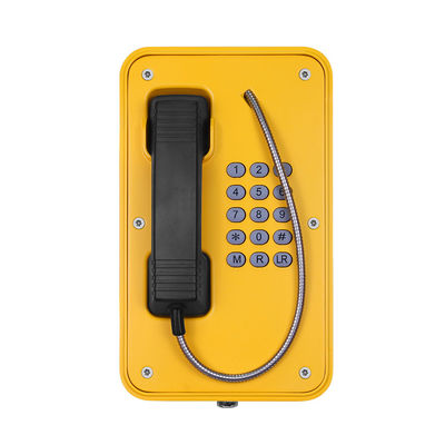 화학 공장을 위한 1.5W IP67 저항한 수분 브이오아이피 전화기