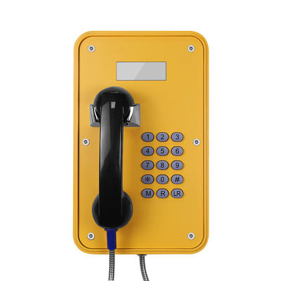 알루미늄 합금 옥외 산업 전화 GSM 3G IP67 VOIP SIP 전화