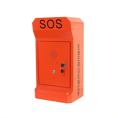 자물쇠를 가진 옥외 가로변 SOS 호출 상자 DTMF 다이얼 핸즈프리