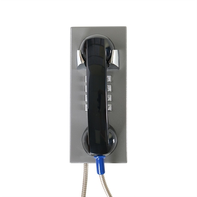 좋은 가격 CRS GSM SS 방수 방진 전화기 IP65 교도소용 나선형 코드 온라인으로