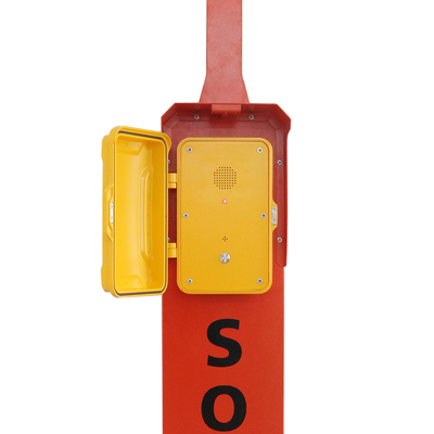좋은 가격 기둥 장착 무선 비상 전화 GSM 3G 4G 고속도로 온라인으로
