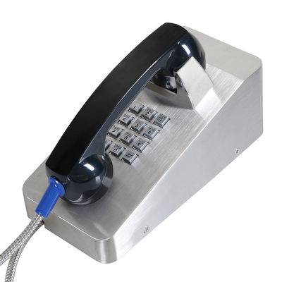 SIP2.0 SS 반달 사람 저항하는 전화 IP54 VoIP 책상 장착